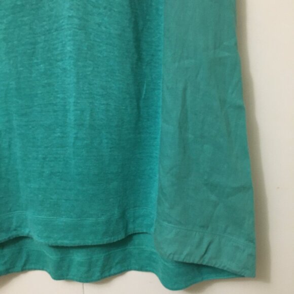 Love Linen 100% Linen Teal A-line Tank Top - Picture 7 of 15